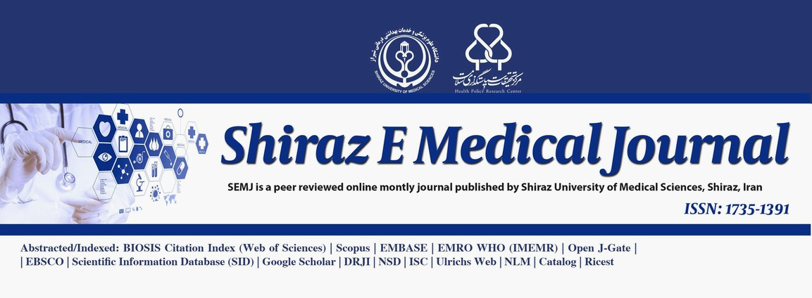 Shiraz E-Medical Journal